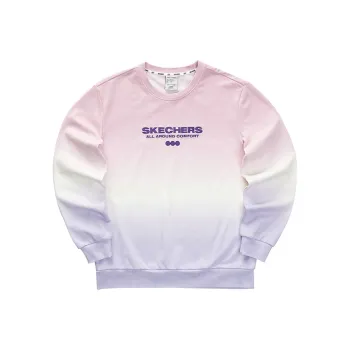 Skechers Sweatshirts Unisex Pink/Purple Gradient/03K5