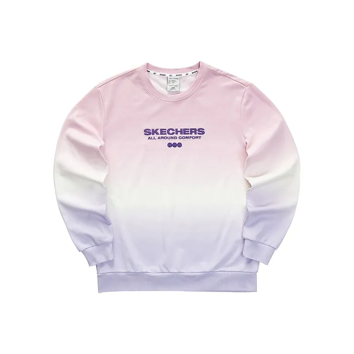 Skechers Sweatshirts Unisex Pink/Purple Gradient/03K5-0