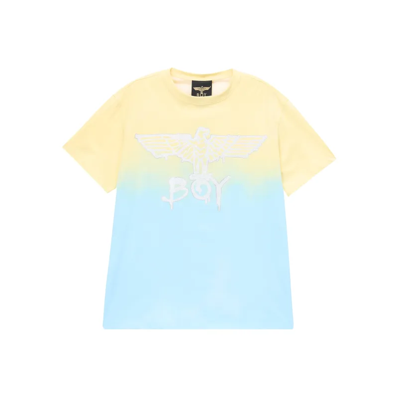 Boy London T Shirt Unisex Yellow Blue-0