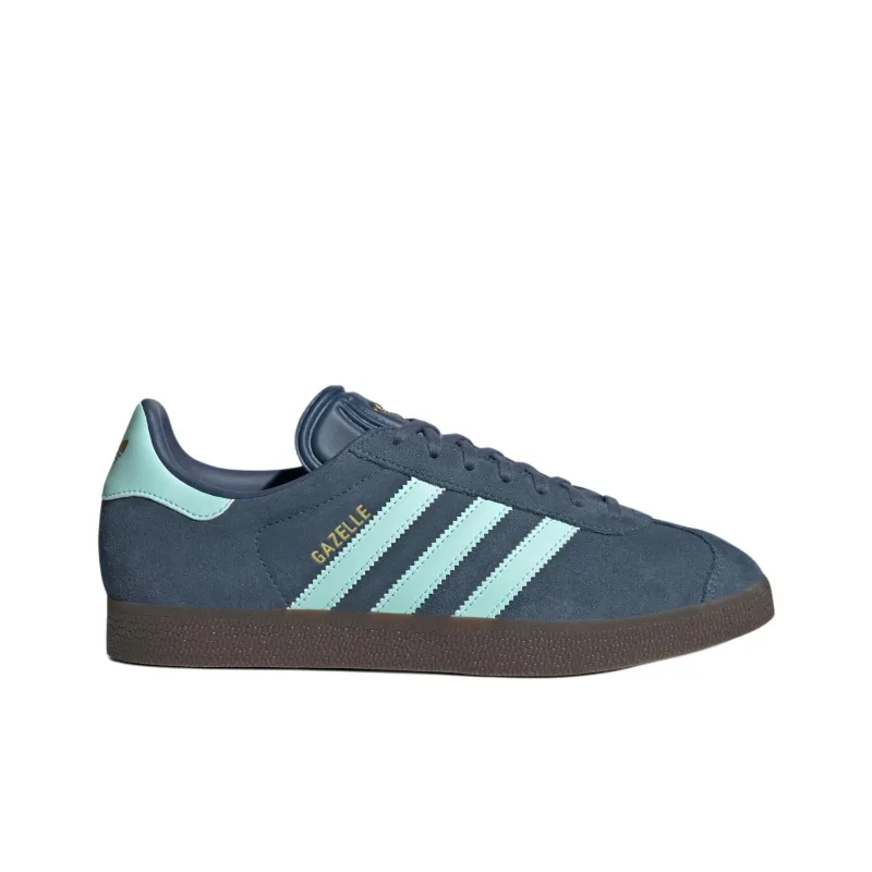Adidas Originals Gazelle Preloved Ink Court Green Gum-1