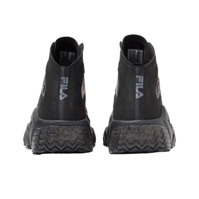 FILA MB No Sew High Top Basketball Shoes Men's Black-3