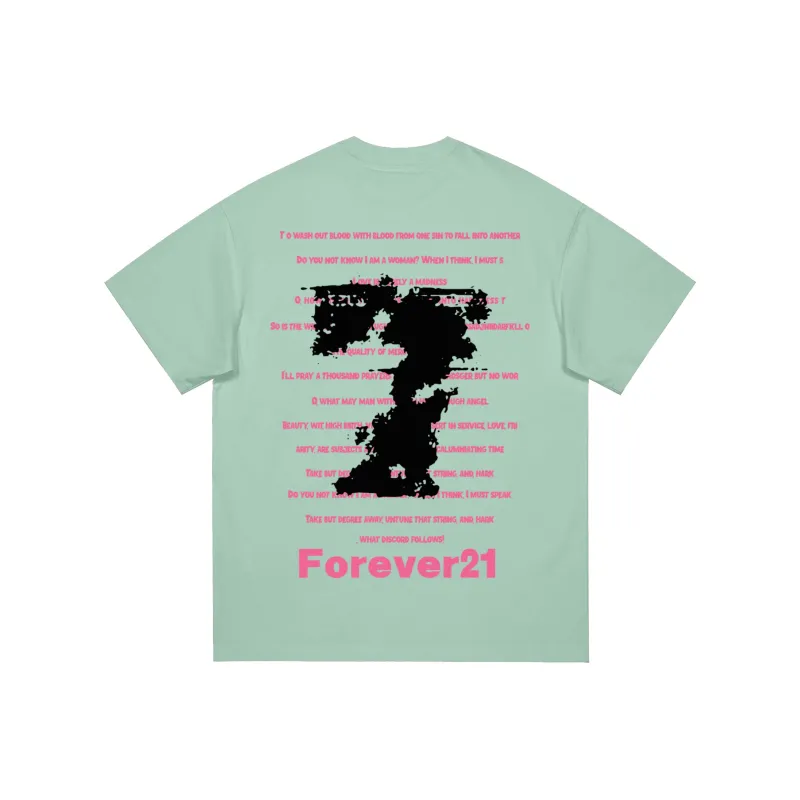 FOREVER 21 T Shirts Unisex-6