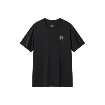 XTEP Vitality Series T Shirt Unisex Jet Black