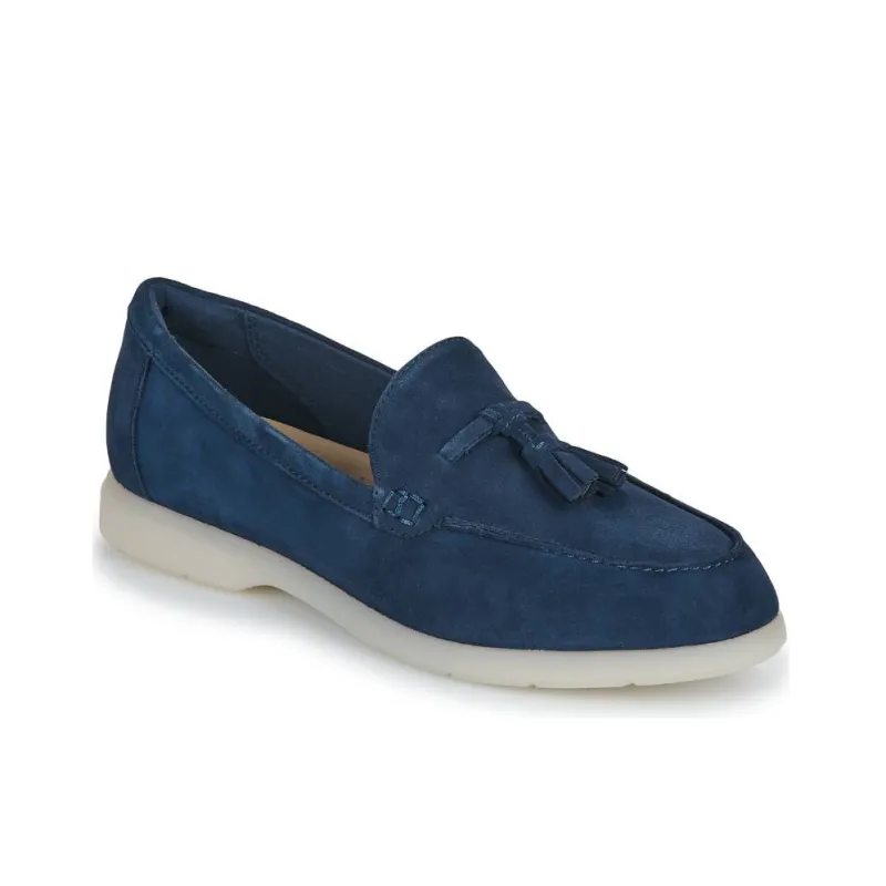 Clarks Narini Edge Loafers 2.5cm Women's Blue-2
