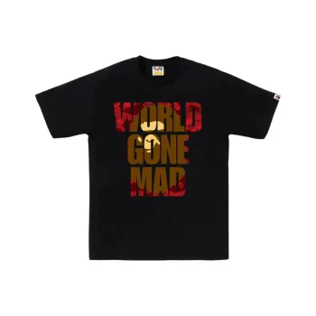 A BATHING APE Color Camo Wgm Ape Head Overlap Tee