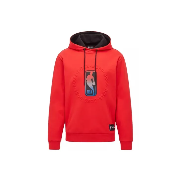 HUGO BOSS x NBA HUGO BOSS X NBA Sweatshirt Men's Red-0