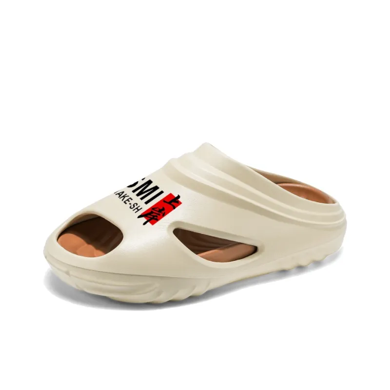 KLAOSD Slip Resistant Odor Resistant Abrasion Resistant Slide Slippers Men's-1