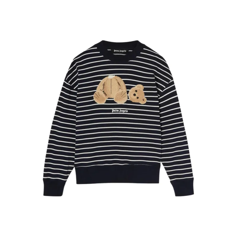 PALM ANGELS Sweatshirts Men Marine Blue-0