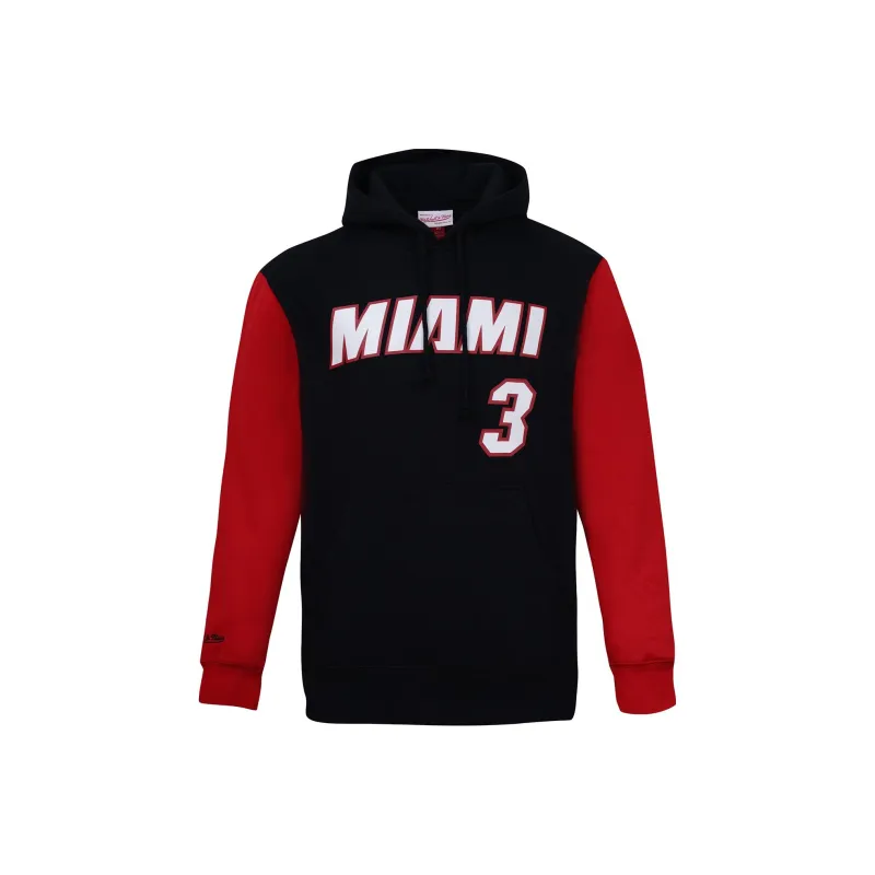 Mitchell & Ness Sweatshirt Unisex Black Red-0