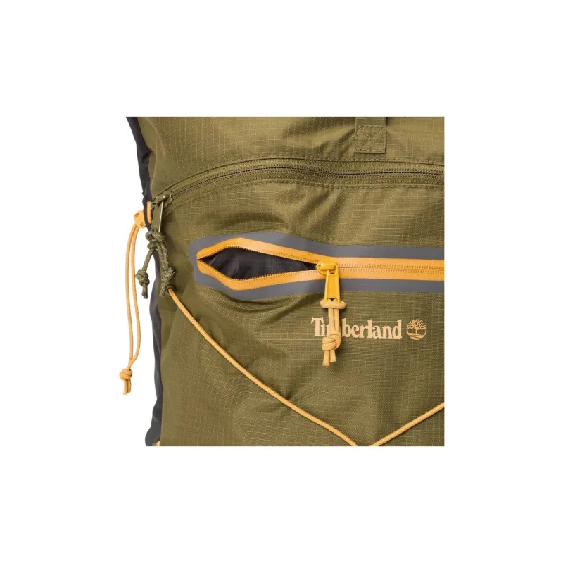 Timberland Nylon Backpack Unisex Dark Olive Green-2