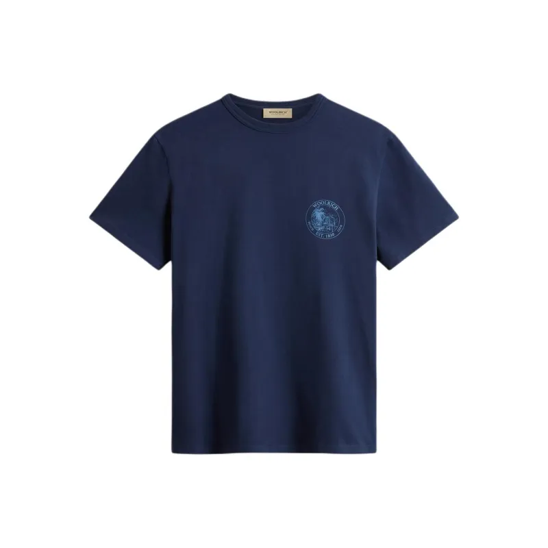 WOOLRICH T Shirt Men's Dark Blue-0