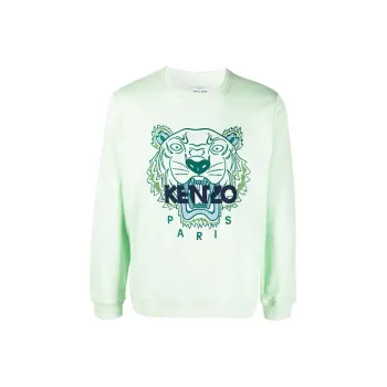 KENZO Sweatshirts Men Light Green