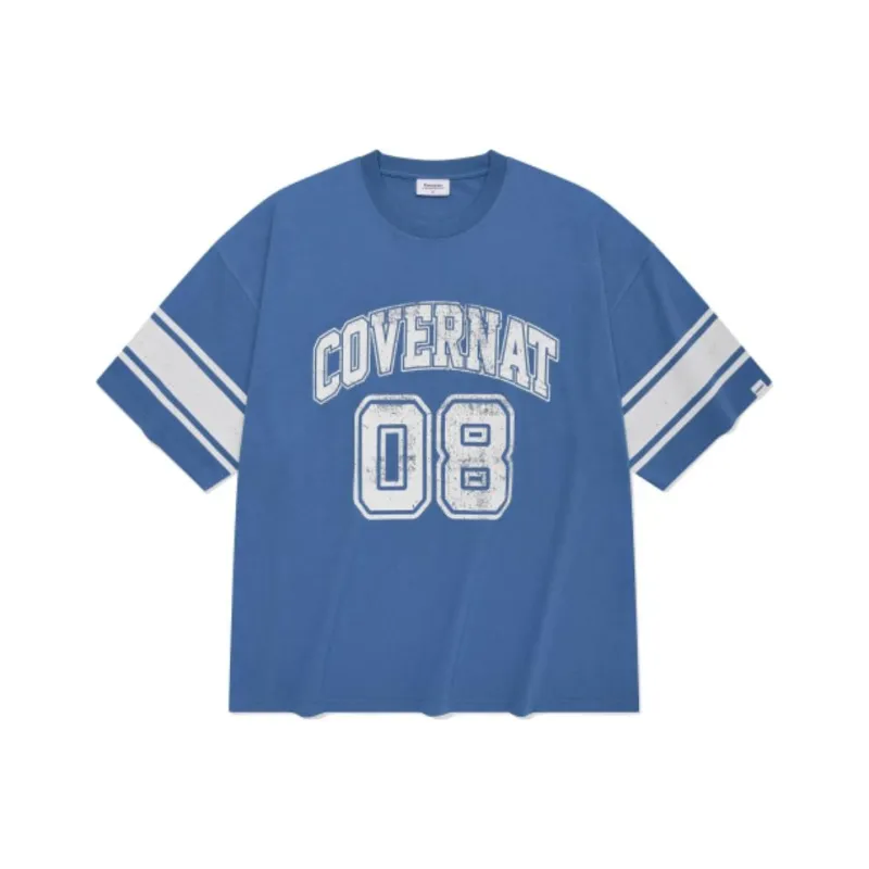 COVERNAT SS24 T Shirt Men's Light Blue-0