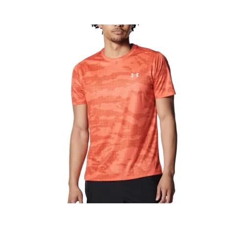 Under Armour Speed Stride T Shirt Men's Fire Red 847