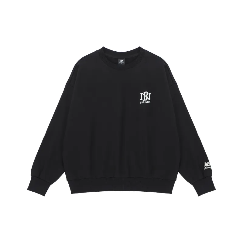 New Balance Sweatshirts Men Black-0