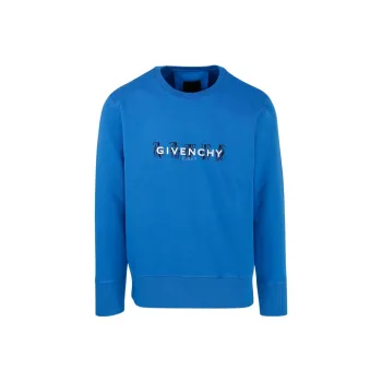Givenchy Slim Fit Reversed Print Sweatshirt
