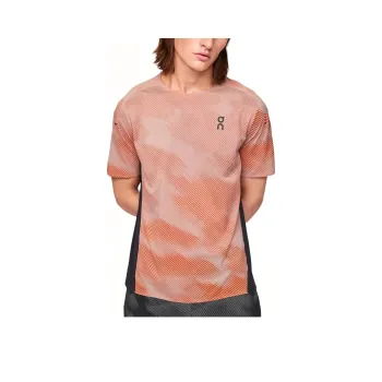On LumosPerformance T Lumos T Shirt Men's Wood Rose Brown/Black