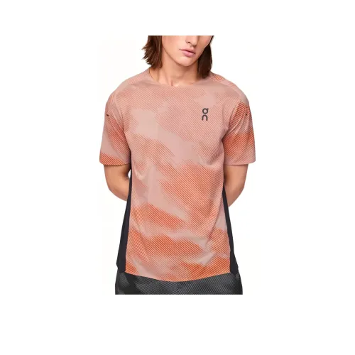 On LumosPerformance T Lumos T Shirt Men's Wood Rose Brown/Black