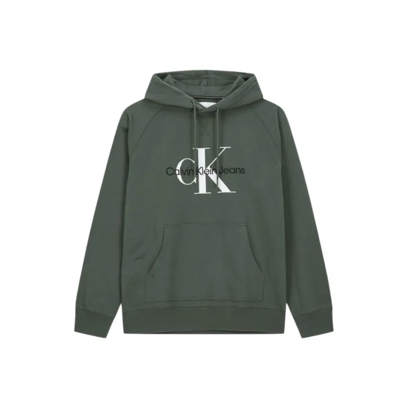 CALVIN KLEIN Monologo Sweatshirt Men's Green-0