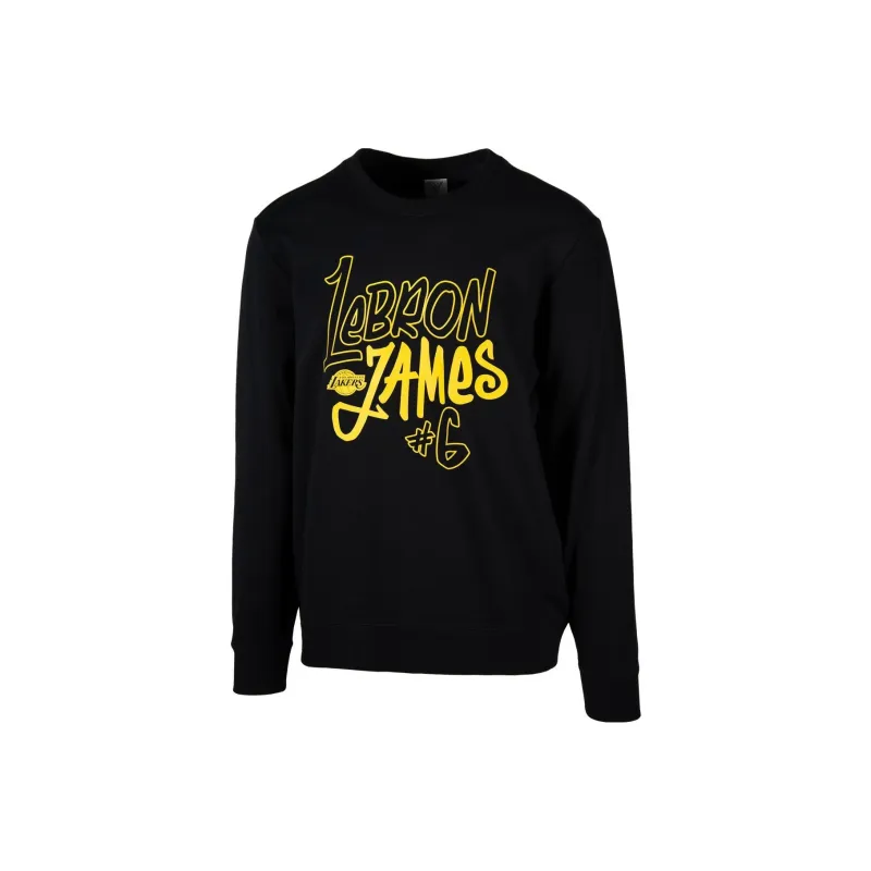 NBA Los Angeles Lakers Sweatshirts Men Black-0