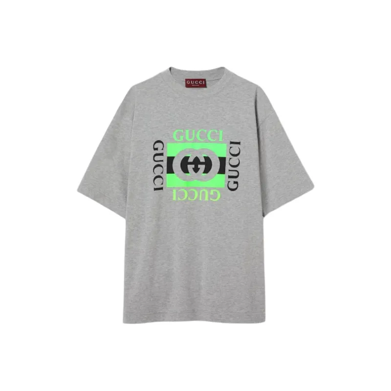 GUCCI T Shirts Men Gray-0