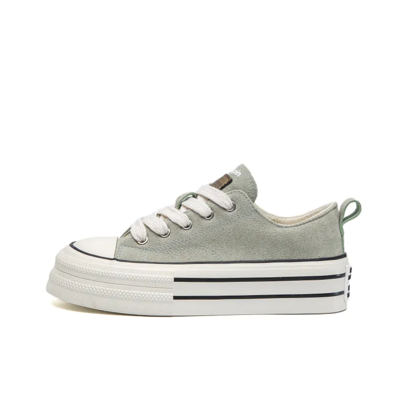 TUOPIN Anti Slip Wear Resistant Low Top Canvas Shoes Women's-12