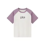 White Purple Color Block