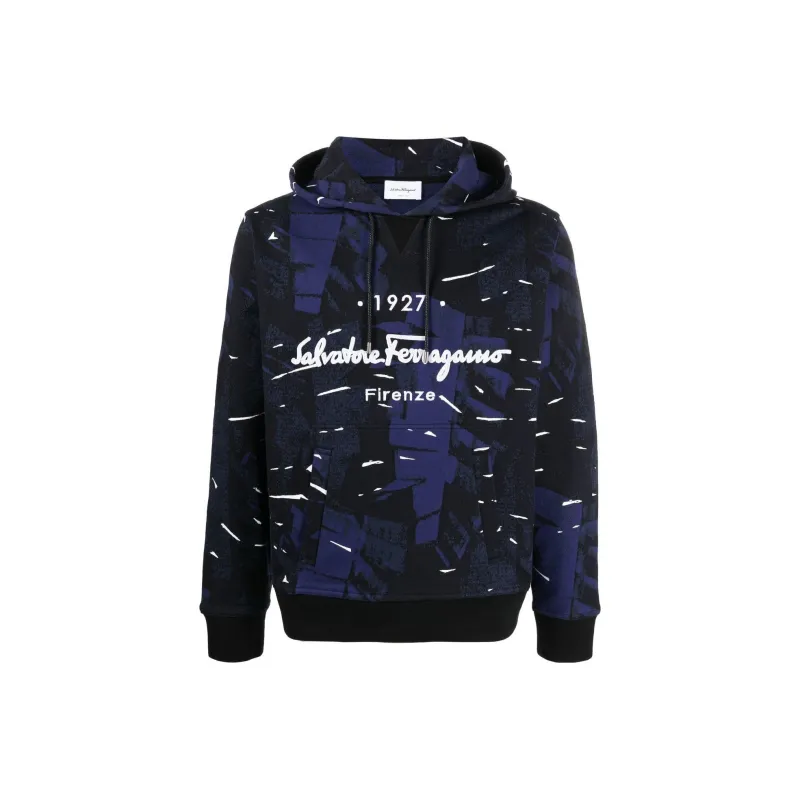 Ferragamo Sweatshirts Men Black-0