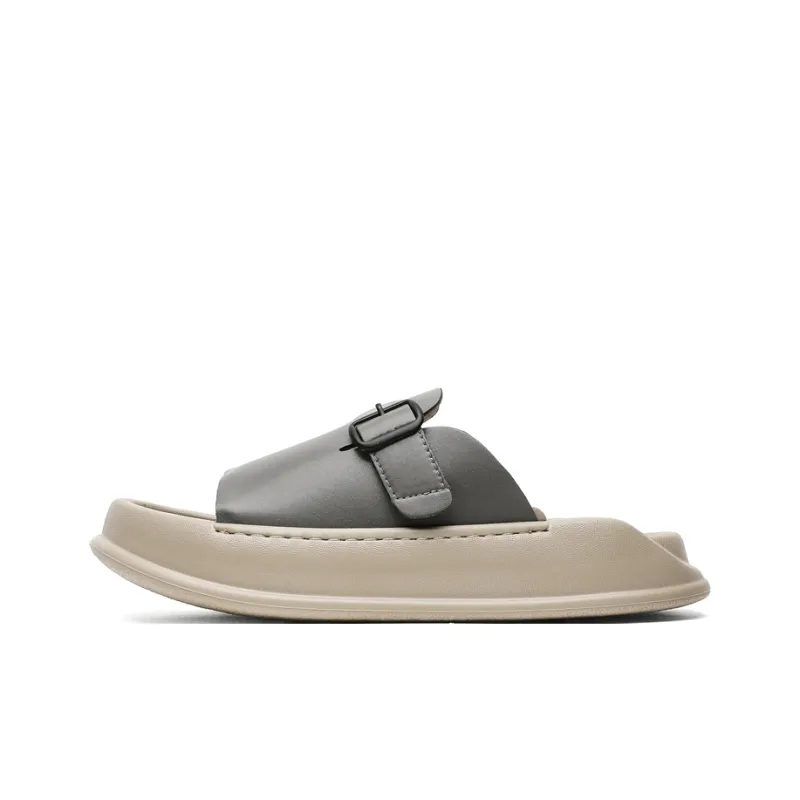 YEDANI PU Polyurethane Abrasion Resistant Slide Slippers Men's-3