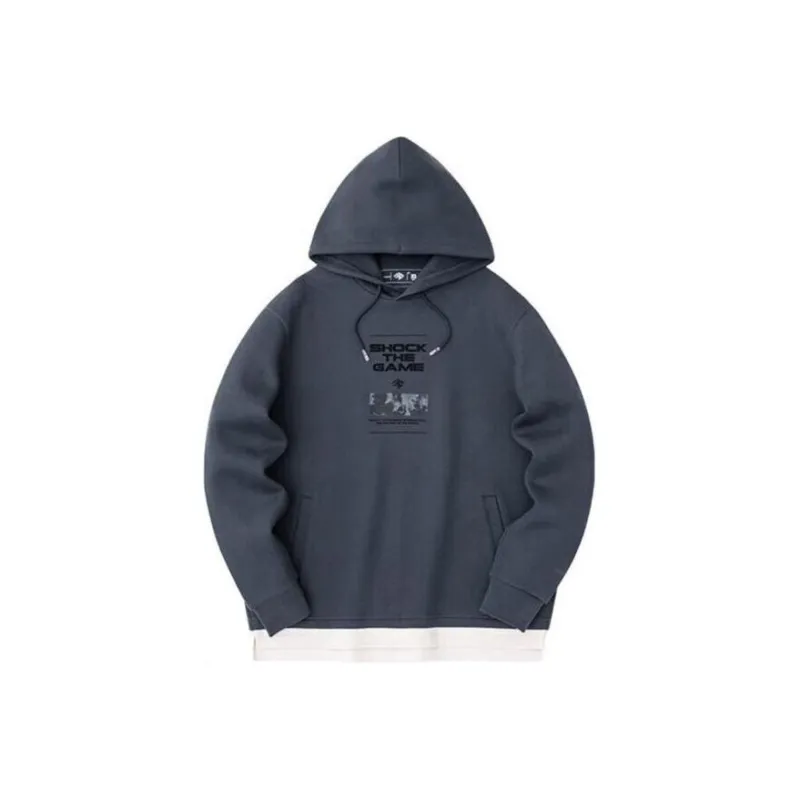 Anta Basketball Collection Sweatshirt Men's Shrimp Gray-0