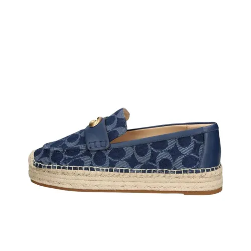 COACH Espadrilles Women's Blue