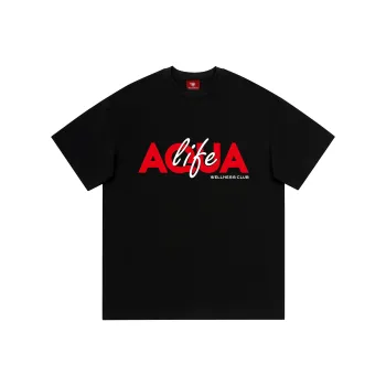 AQUAPROS T Shirts Unisex Black