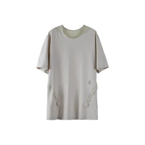 On x ARCHIVE FACTION PAF T-Shirt Men's Gray White/Gray Green