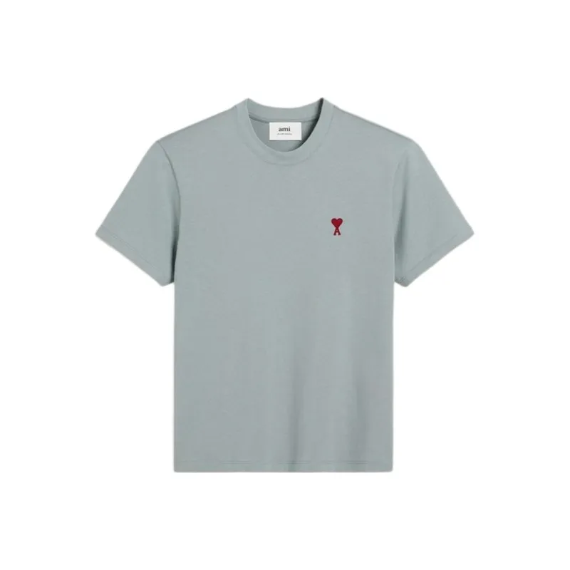 AMIPARIS Paris Ami De Coeur Crewneck Short Sleeved T Shirt-0