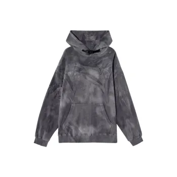 FANBIOU SS22 Hooded Loose Fit Regular Sweatshirt Unisex Gray
