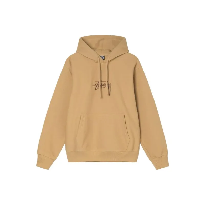 Stussy Stock Logo Applique Hoodie-8