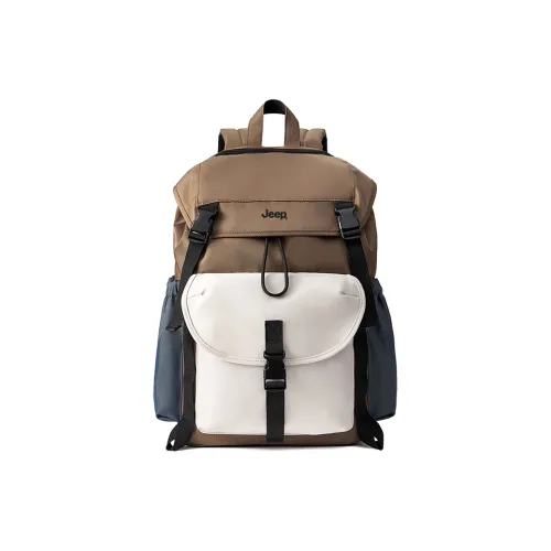 Jeep Fabric Backpack Regular Unisex Multicolor