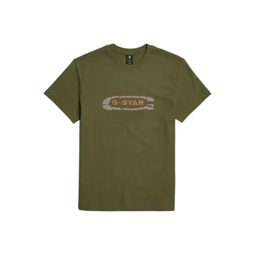 G STAR RAW T Shirt Men's Contour Olive