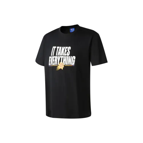 NBA Phoenix Suns T Shirts Unisex Black