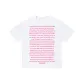 White-Pink Letter (Cooling T-Shirt)