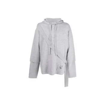 OFF WHITE Asybreezy Band Knit Hoodie