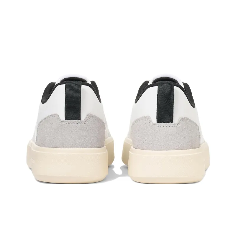 Adidas Park St Anti Slip Wear Resistant Low Top Skateboard Shoes Unisex White-4