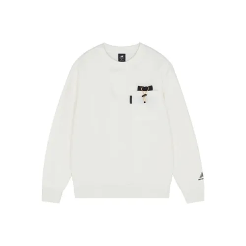 New Balance Sweatshirts Men White