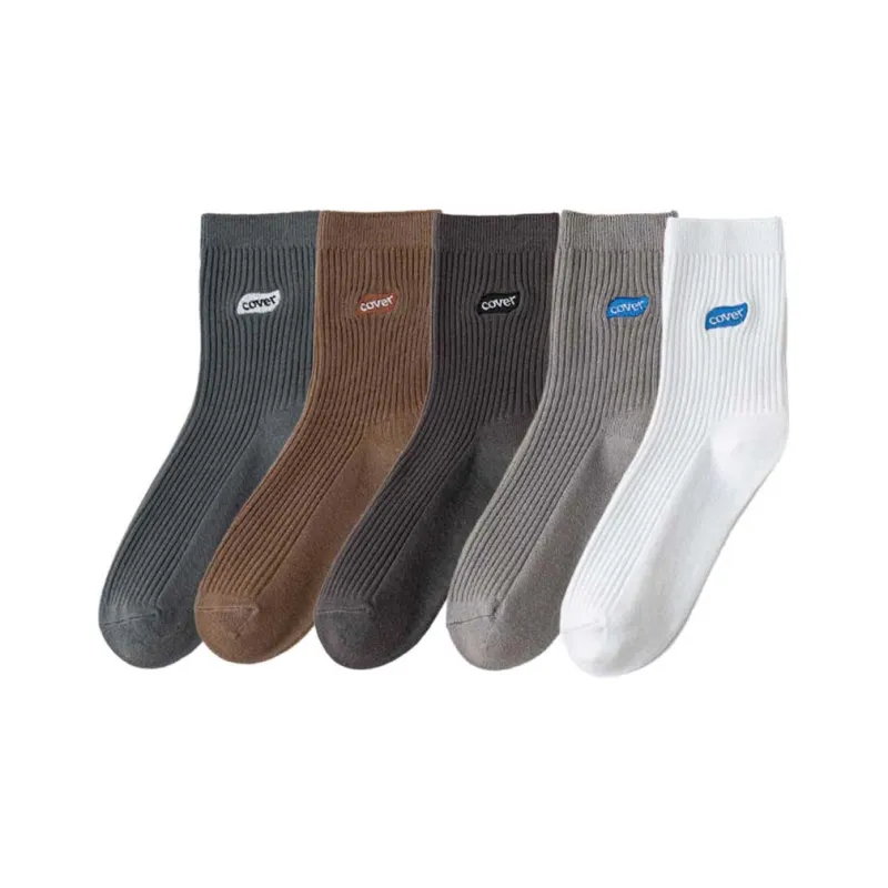 MIIOW Knee High Socks Unisex 5 Pack-5