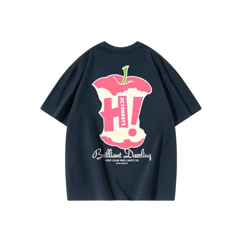 Small Columns Under The Sea T Shirt Unisex White-4