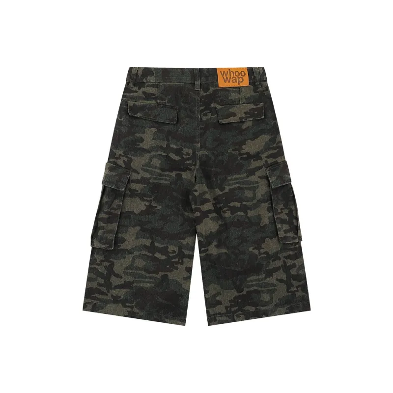 BONAS Cargo Shorts Unisex Green-1