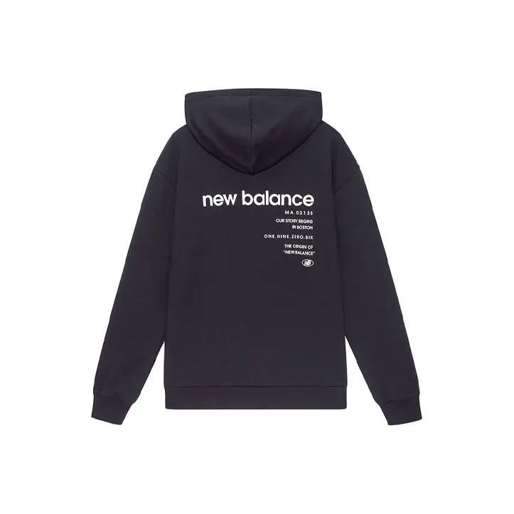 New Balance Sweatshirts Unisex Black-0