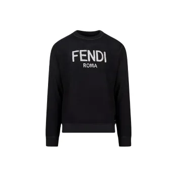 FENDI SS22 Sweatshirt Men's Black