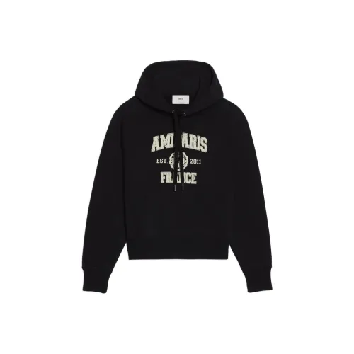 AMIPARIS Logo-print Drawstring Hoodie