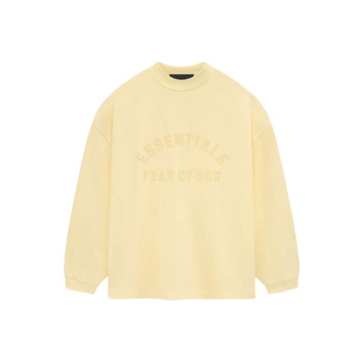 Fear of God Essentials Heavy Jersey L/S Tee - POIZON